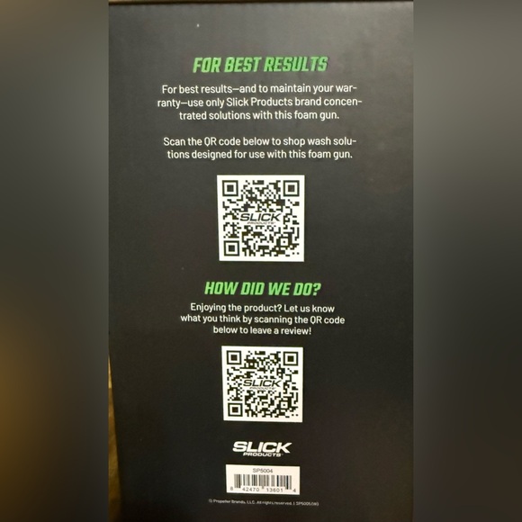 SLICK Products Garden Hose Foam Gun For Car Washing - Picture 5 of 5